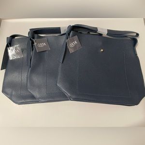 Ulta Beauty Navy Blue Bag Crossbody 3 Bags Lot